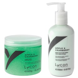 Scrub & Lotion Combo- Apple + Cranberry  